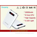 Li Ion Mobile Phone High Capacity Power Bank USB 20000mAh f